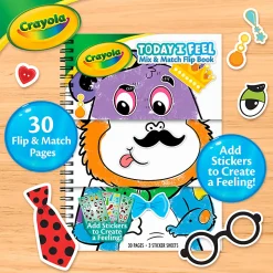 Crayola Today I Feel - Interactive Lift the Flap Flip Book