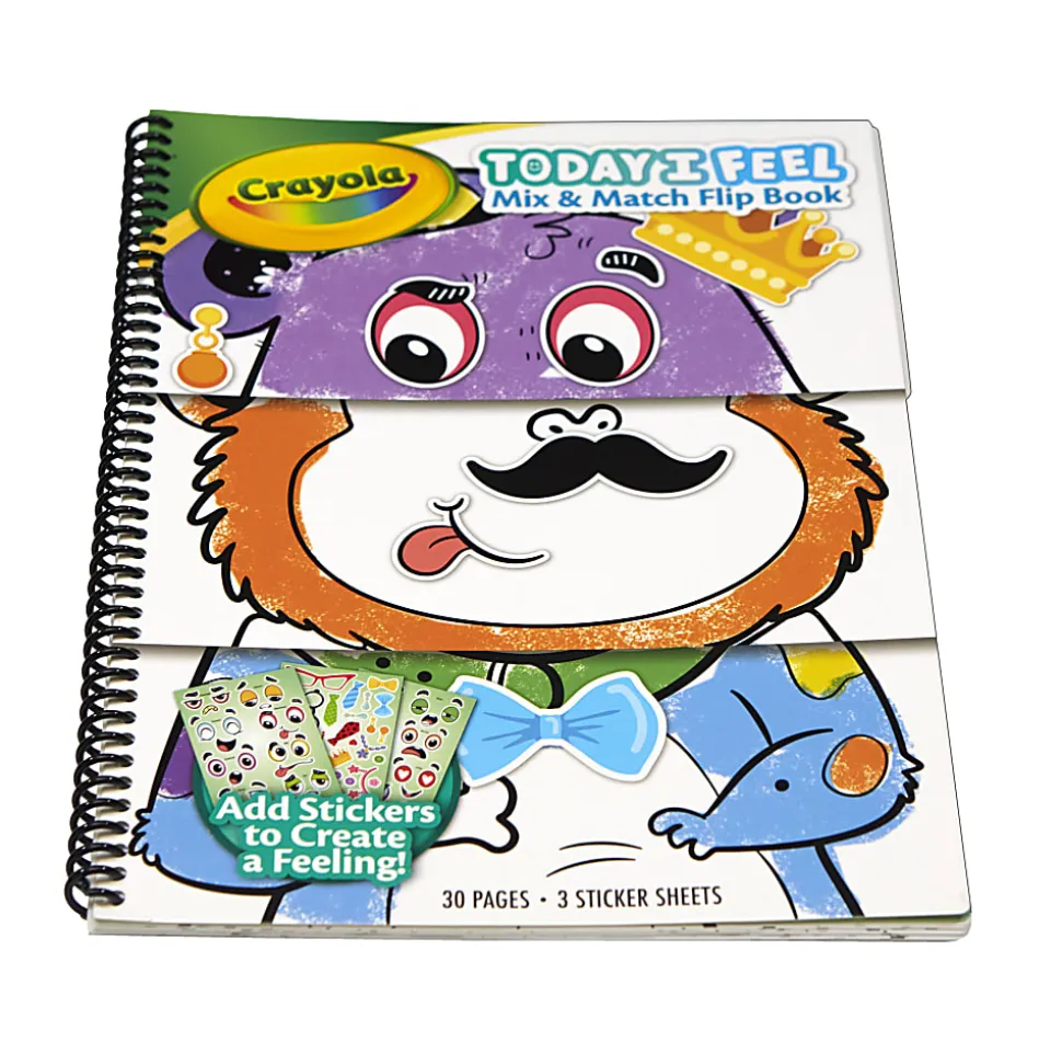 Crayola Today I Feel - Interactive Lift the Flap Flip Book
