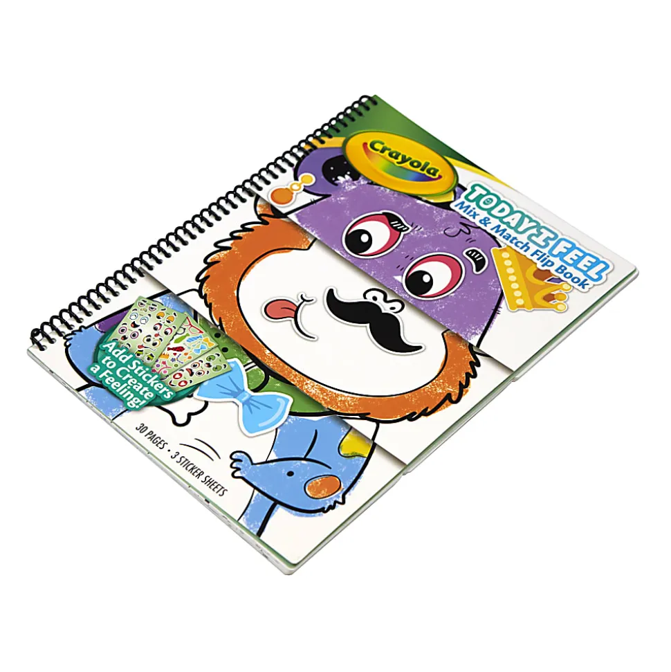Crayola Today I Feel - Interactive Lift the Flap Flip Book