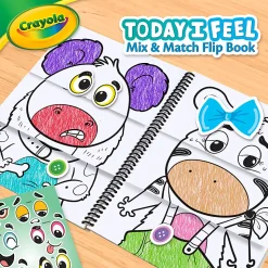 Crayola Today I Feel - Interactive Lift the Flap Flip Book
