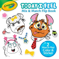 Crayola Today I Feel - Interactive Lift the Flap Flip Book