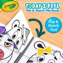 Crayola Today I Feel - Interactive Lift the Flap Flip Book