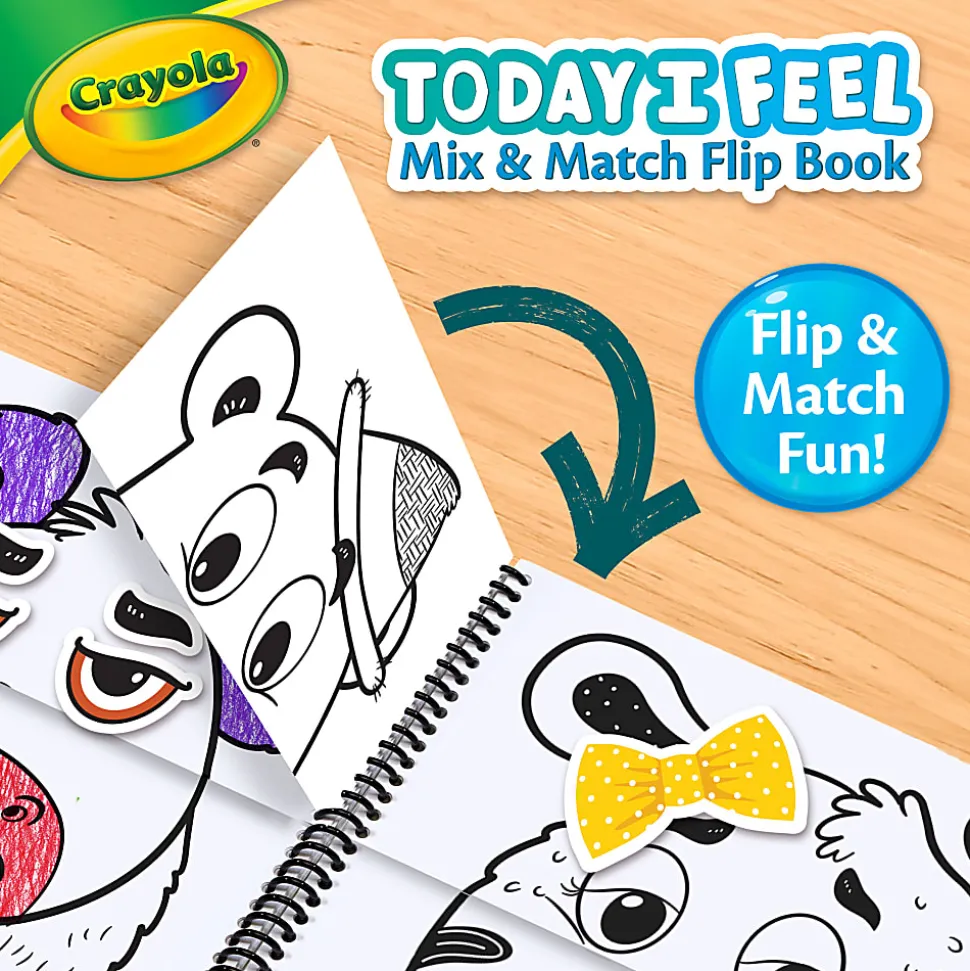 Crayola Today I Feel - Interactive Lift the Flap Flip Book