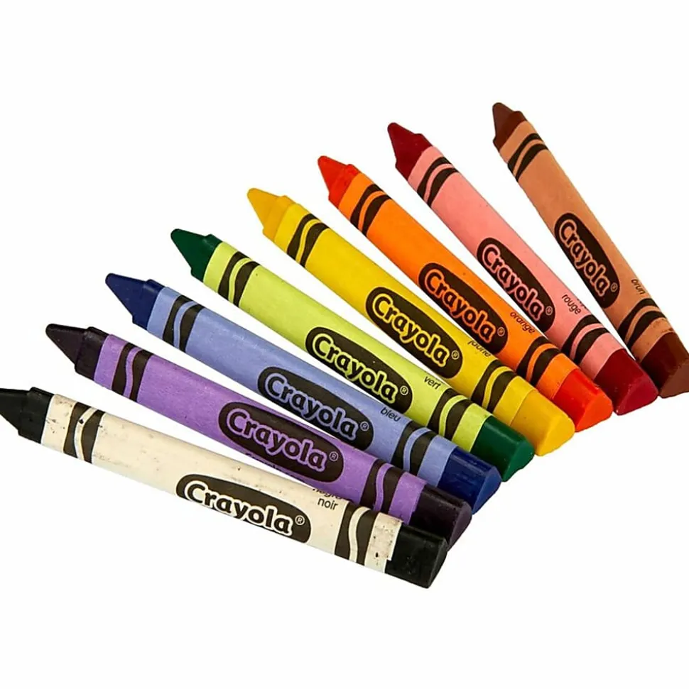 Crayola® Triangular Crayons, Box Of 8