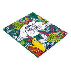 Crayola Tropical Garden Coloring Book, Adult Coloring Gift, 40 Pages