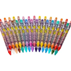 Crayola® Twistables® Color Pencils, Assorted Colors, Cylindrical Pouch, Set Of 30