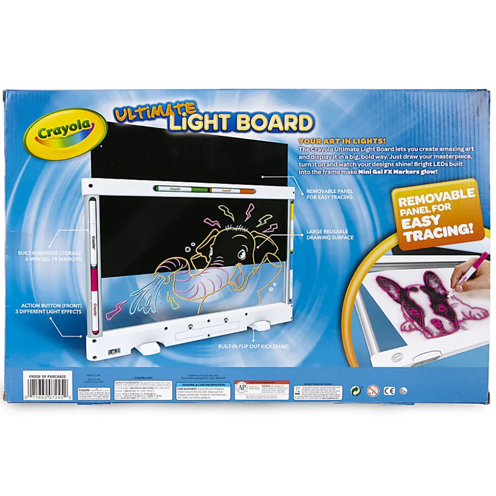 Crayola® Ultimate Light Board 7-Piece Set