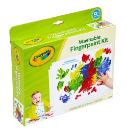 Crayola® Washable Fingerpaint Kit, Kit Of 14 Pieces