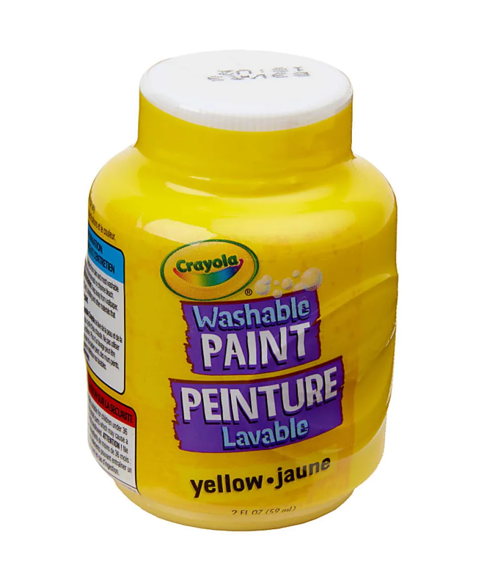 Crayola® Washable Paint, 2 Oz, Yellow