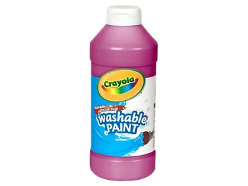 Crayola® Washable Paint, Red, 16 Oz