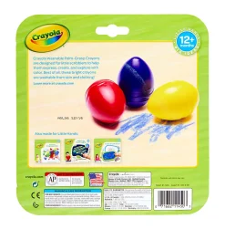 Crayola® Washable Palm Grasp Crayons, Assorted Colors, Pack Of 3 Crayons