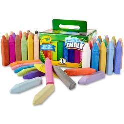 Crayola® Washable Sidewalk Chalk, 3/8