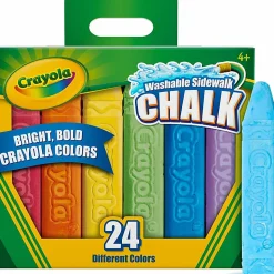 Crayola® Washable Sidewalk Chalk, 4