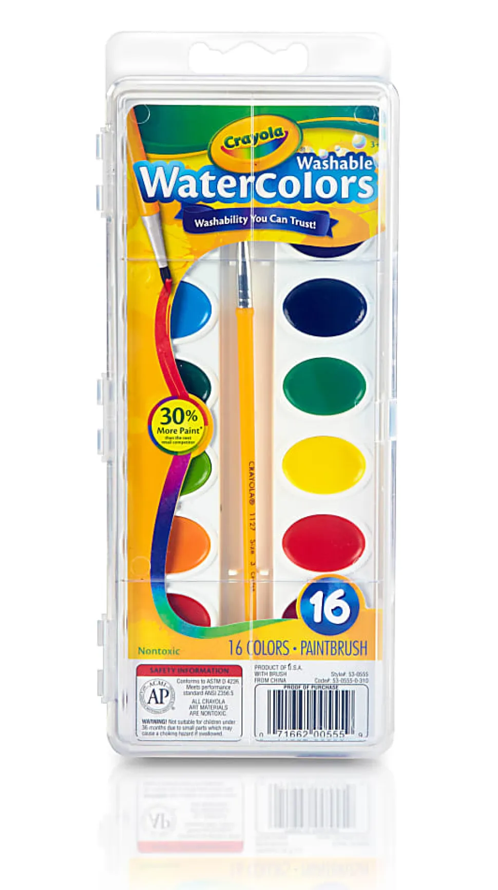 Crayola® Washable Watercolor Paint Set