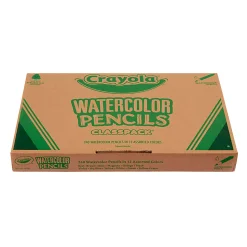 Crayola Watercolor Colored Pencils, Assorted Colors, Classpack Of 240 Pencils