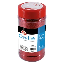 Creative Glitter, Red, Total Qty 1