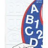 Creative Start® Self-Adhesive Repositionable Letters, Numbers and Symbols, 2", Helvetica, Black