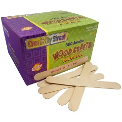 Creativity Street Jumbo Craft Sticks, 6