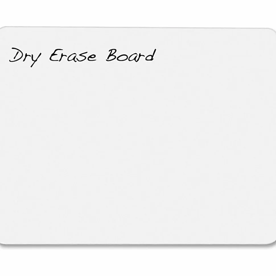 Creativity Street Unframed Non-Magnetic Dry-Erase Whiteboard, 9" x 12", White