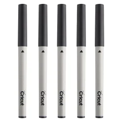 Cricut Multi Pen Set, Medium Point, Black, Set Of 5 Pens
