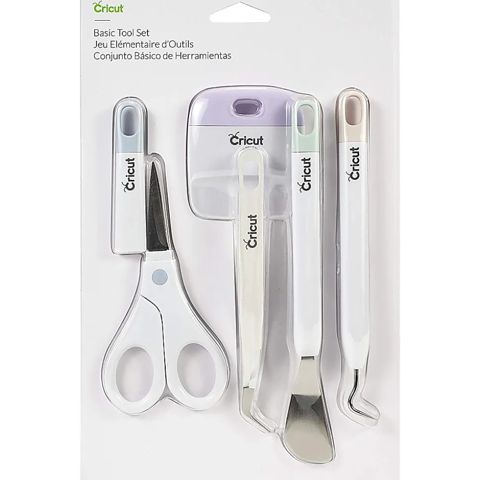 Cricut® 5-Piece Basic Tool Set, Assorted Colors