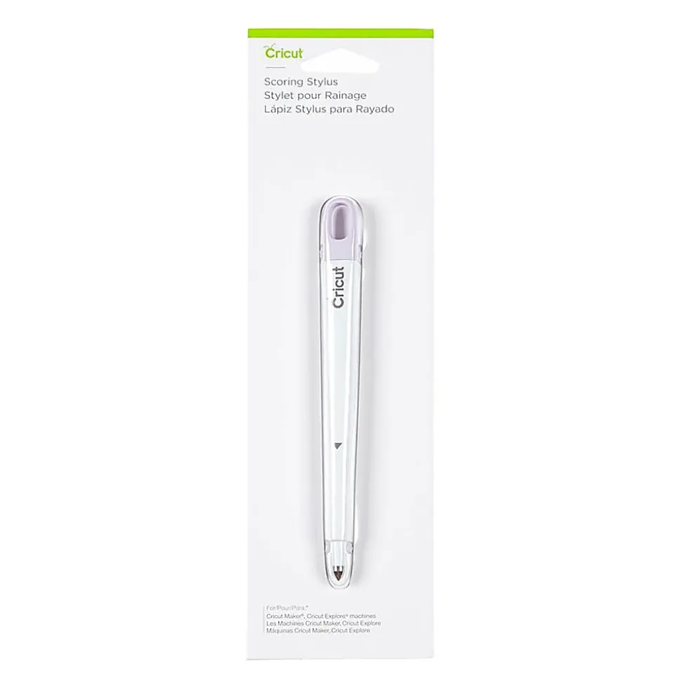 Cricut Scoring Stylus, 6-5/16”H x 13/16”W x 1/4”D, White