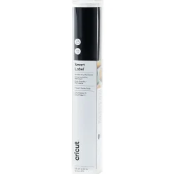 Cricut Smart Label Permanent Writable Vinyl, 13” x 3’, Black