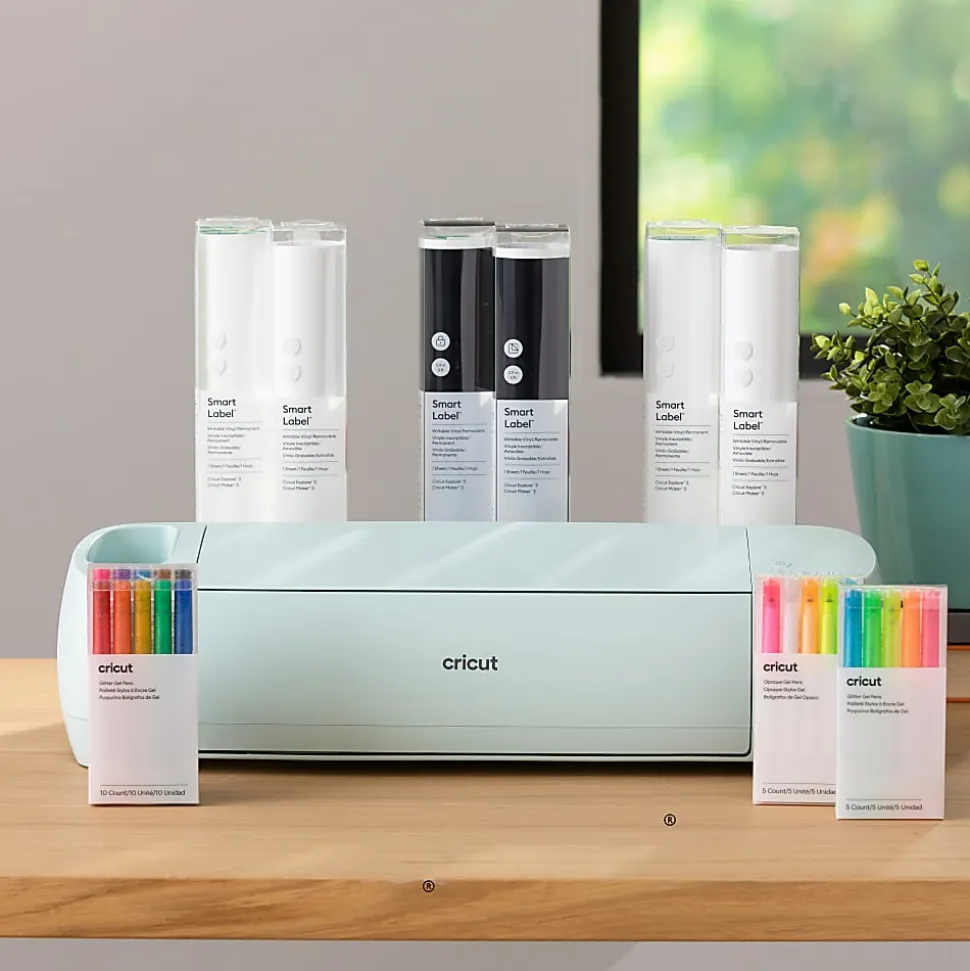 Cricut Smart Label Permanent Writable Vinyl, 13” x 3’, White