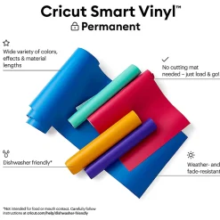 Cricut® Smart Permanent Vinyl, 13" x 36", Blue
