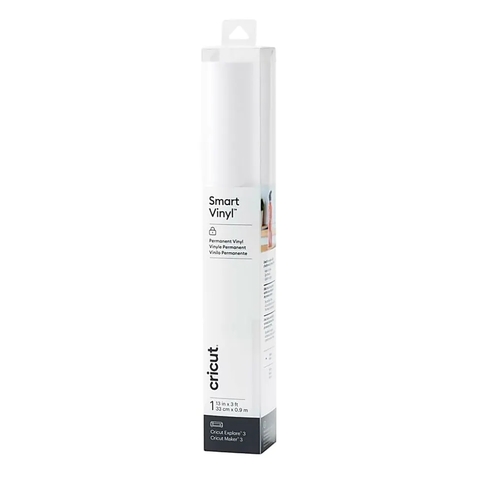Cricut® Smart Permanent Vinyl, 13" x 48", White