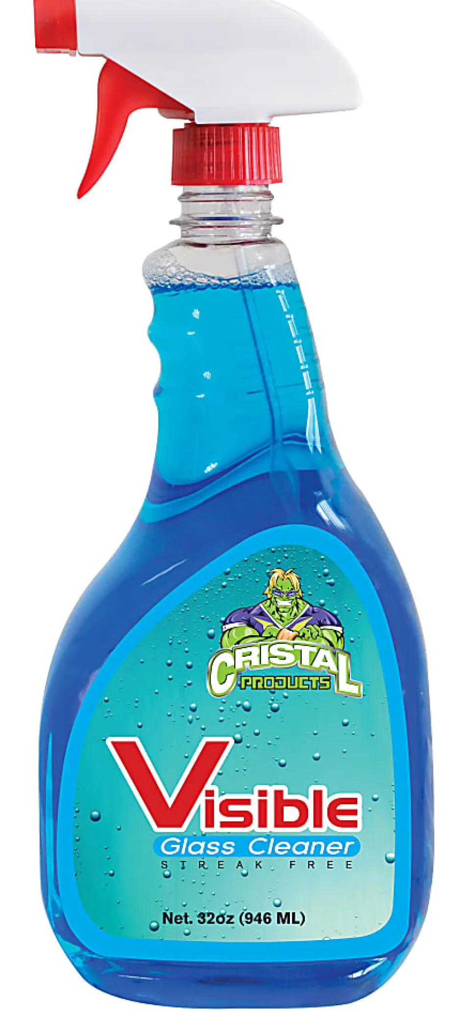 Cristal Visible Glass Cleaner, 32 Oz