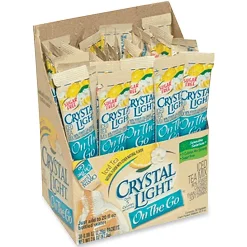 Crystal Light® On-The-Go Mix Sticks, Iced Tea, 0.04 Oz, Box Of 30