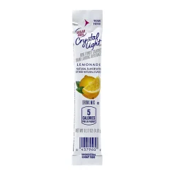 Crystal Light On-The-Go Sugar-Free Drink Mix, Lemonade, 0.17 Fl Oz, 30 Packets Per Box, Pack Of 2 Boxes
