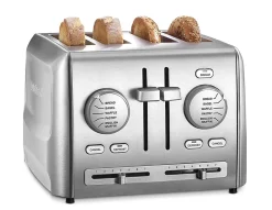 Cuisinart Custom Select 4-Slice Toaster, Stainless Steel