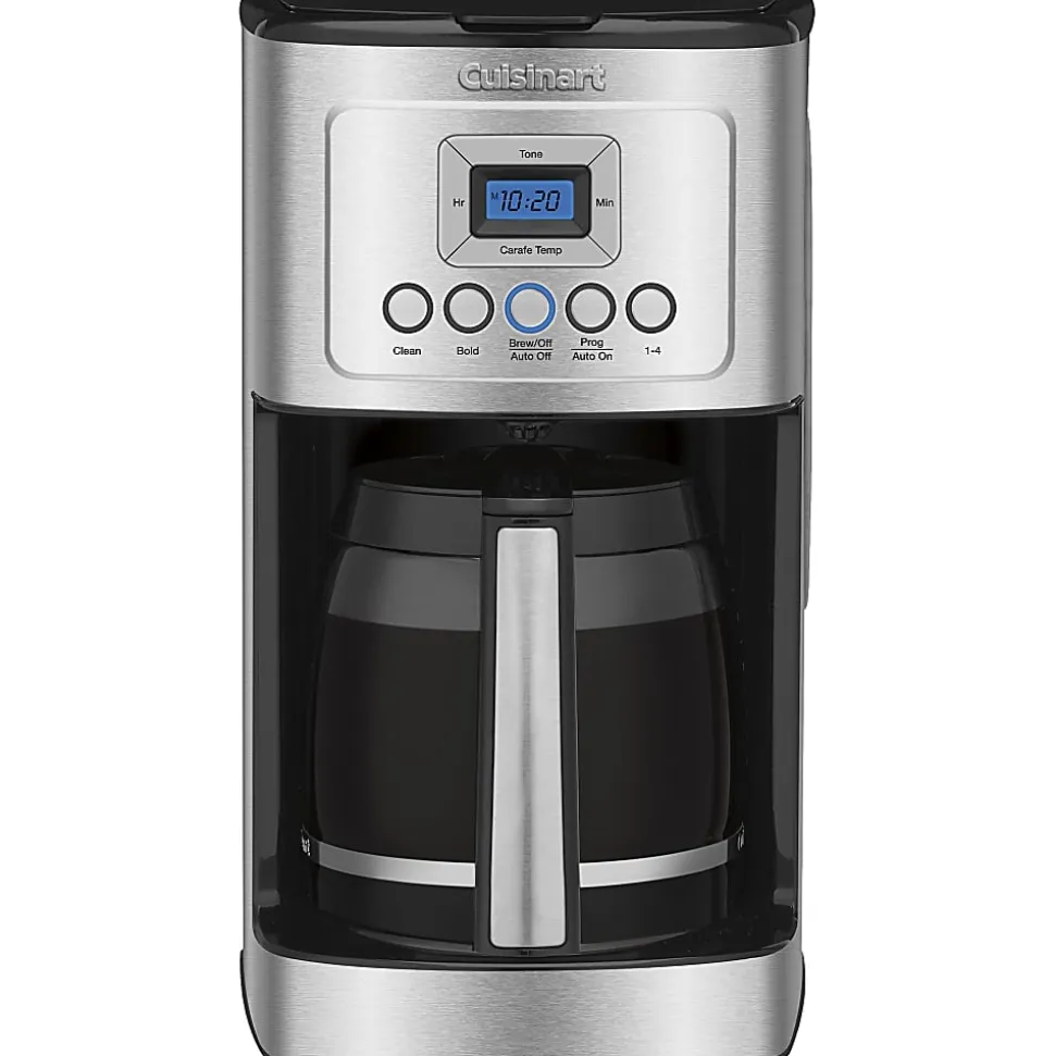 Cuisinart DCC-3200 14-Cup Programmable Coffee Maker, Black/Stainless