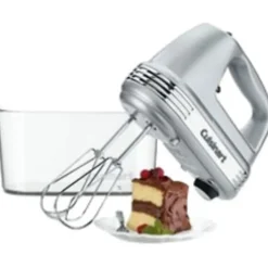 Cuisinart™ Power Advantage Plus 9-Speed Hand Mixer, Brushed Chrome