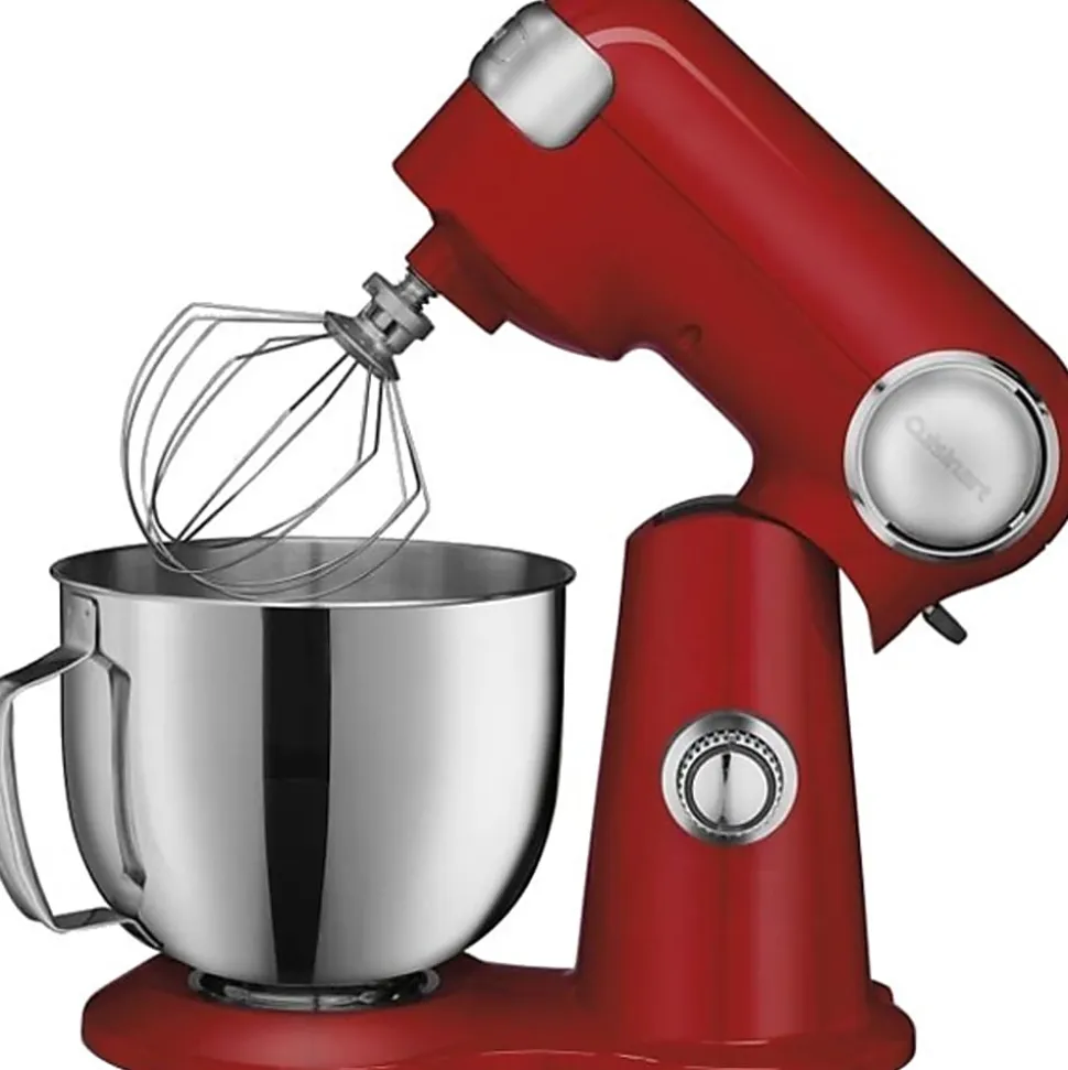 Cuisinart™ Precision Master Stand Mixer, 14-3/16” x 7-7/8” x 14-3/4”, Ruby Red
