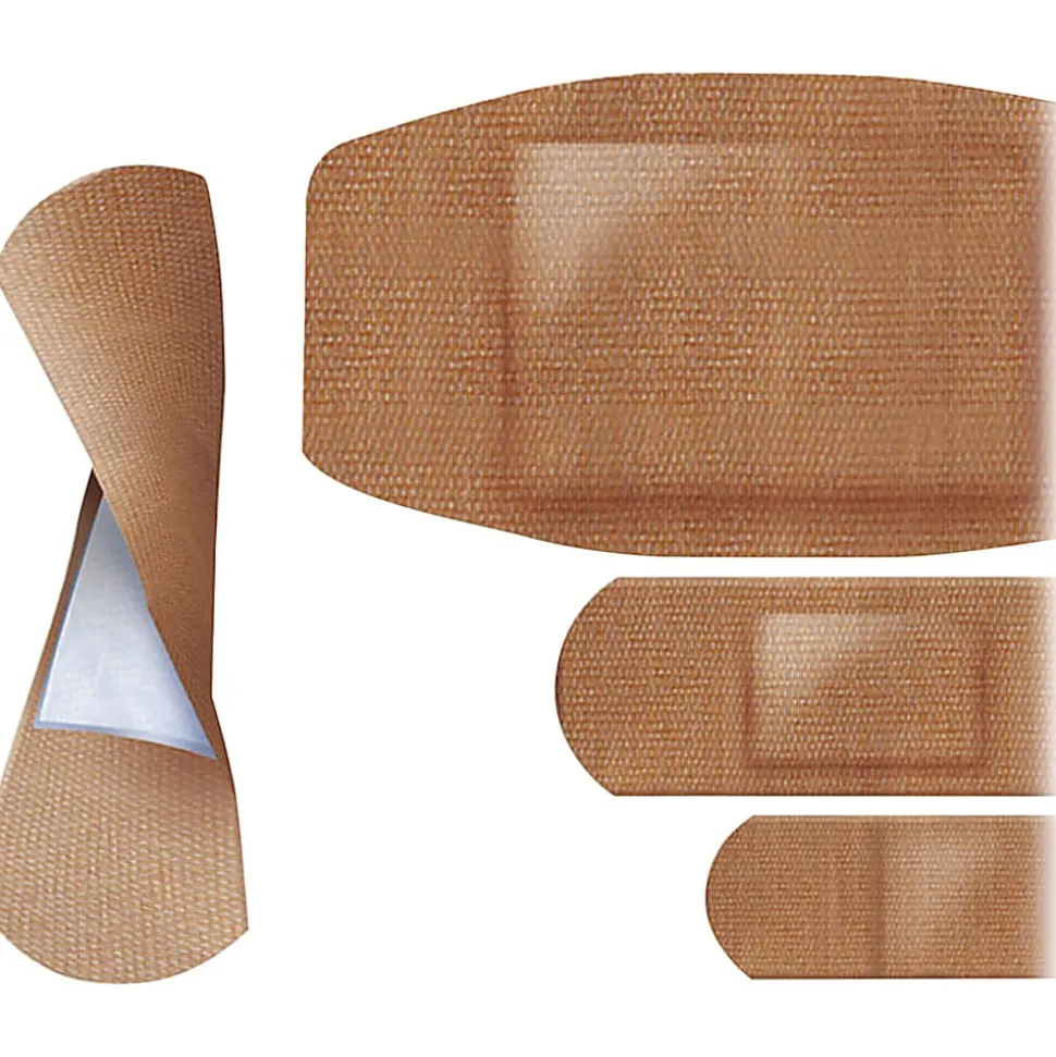 CURAD® Flex-Fabric Bandages, Assorted Sizes, Box Of 100