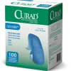 CURAD® Food Service Adhesive Bandages, 1" x 3", Blue, Pack Of 1,200