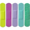 CURAD® Neon Adhesive Bandages, Assorted Colors, Case Of 1,200