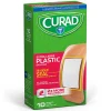 CURAD® Plastic Adhesive Bandages, 2" x 4", Tan, Case Of 24