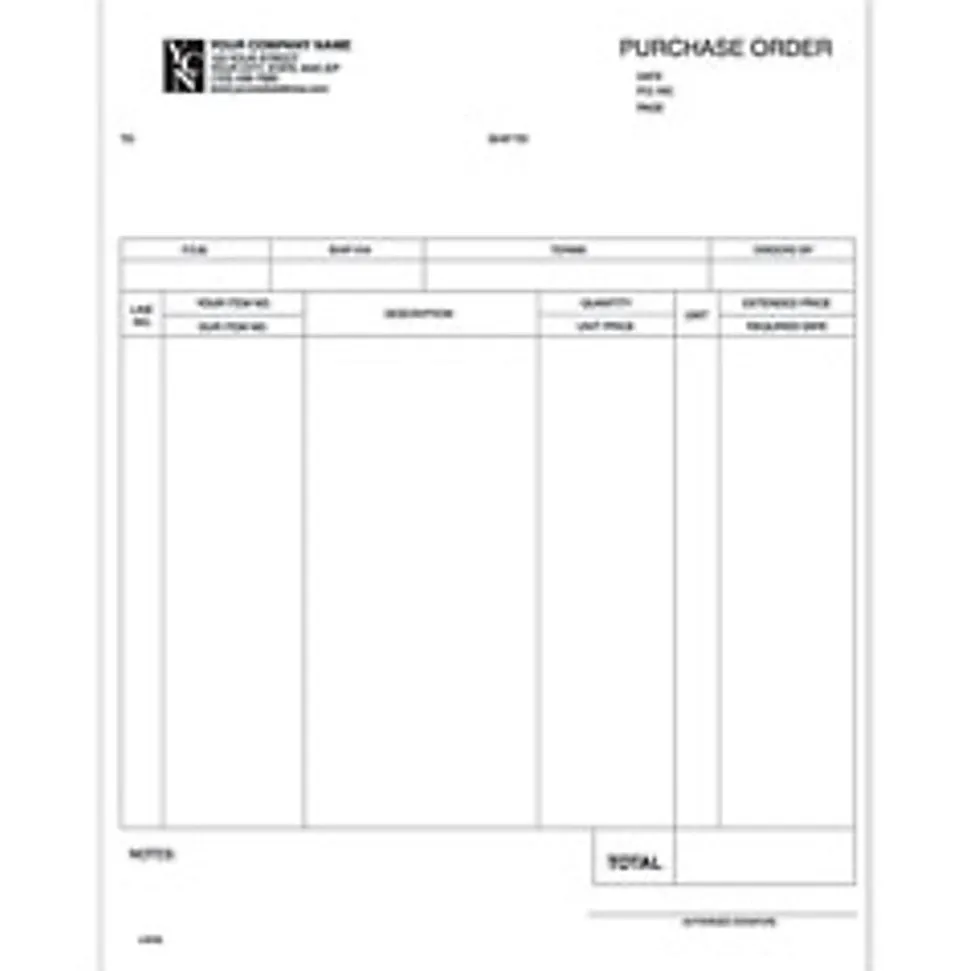 Custom Laser General Purpose Form For RealWorld®, 8 1/2" x 11", 1 Part, Box Of 250
