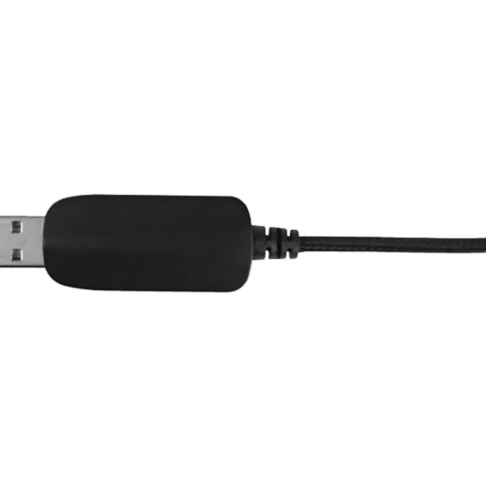 Cyber Acoustics ACM-6005 USB Stereo Headphones - Stereo - USB - Wired - Over-the-head - Binaural - Circumaural