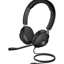 Cyber Acoustics Essential USB Computer Headset - Stereo - USB Type A - Wired - 20 Hz to 20 kHz - Ove - HS2000