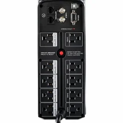 CyberPower CP900AVR AVR UPS Systems - 900VA/560W, 120 VAC, NEMA 5-15P, Mini-Tower, 10 Outlets, PowerPanel® Personal, $300000 CEG, 3YR Warranty