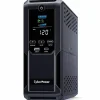 CyberPower CP1350AVRLCD3 Intelligent LCD UPS Systems - 1350VA/815W, 120 VAC, NEMA 5-15P, Mini-Tower, 12 Outlets, LCD, $500000 CEG, 3YR Warranty