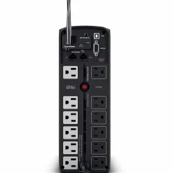 CyberPower CP1500PFCLCDTAA UPS System - 1500VA/1000W, 120 VAC, NEMA 5-15P, Mini-Tower, Sine Wave, 12 Outlets, LCD, $500000 CEG- CP1500PFCLCDTAA