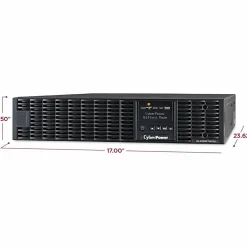 CyberPower OL3000RTXL2U Smart App Online UPS Systems - 3000VA/2700W, 100 - 125 VAC, NEMA L5-30P, 2U, Rack/Tower, 7 Outlets, LCD- OL3000RTXL2U