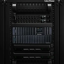 CyberPower OL1500RTXL2U Smart App Online UPS Systems - 1500VA/1350W, 100 - 125 VAC, NEMA 5-15P, 2U, Rack/Tower, 8 Outlets, LCD- OL1500RTXL2U