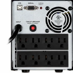 CyberPower OR1500PFCLCD PFC Sinewave UPS Systems - 1500VA/1050W, 120 VAC, NEMA 5-15P, Mini-Tower, Sine Wave, 8 Outlets, LCD, $200000 CEG- OR1500PFCLCD